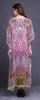Phagun Ikat Panel Long Caftan Maxi Dress Beach Swimwear Cover Up Womens