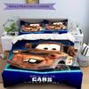 3pcs Disney Cars Collection Tow Mater Quilt Set Cartoon Themed Bed Quilt Set Lovely Character Bedroom Decor Bed Quilt Set Four Seasons (1 Cover +