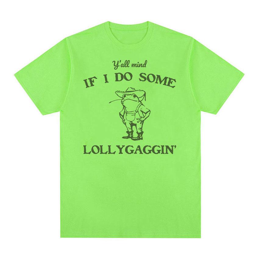 

If I Do Some Frog Funny Meme T Shirt Men Women Casual 100% Cotton Oversized T-shirts Summer Fashion Retro Harajuku Tops T-shirt 4XL