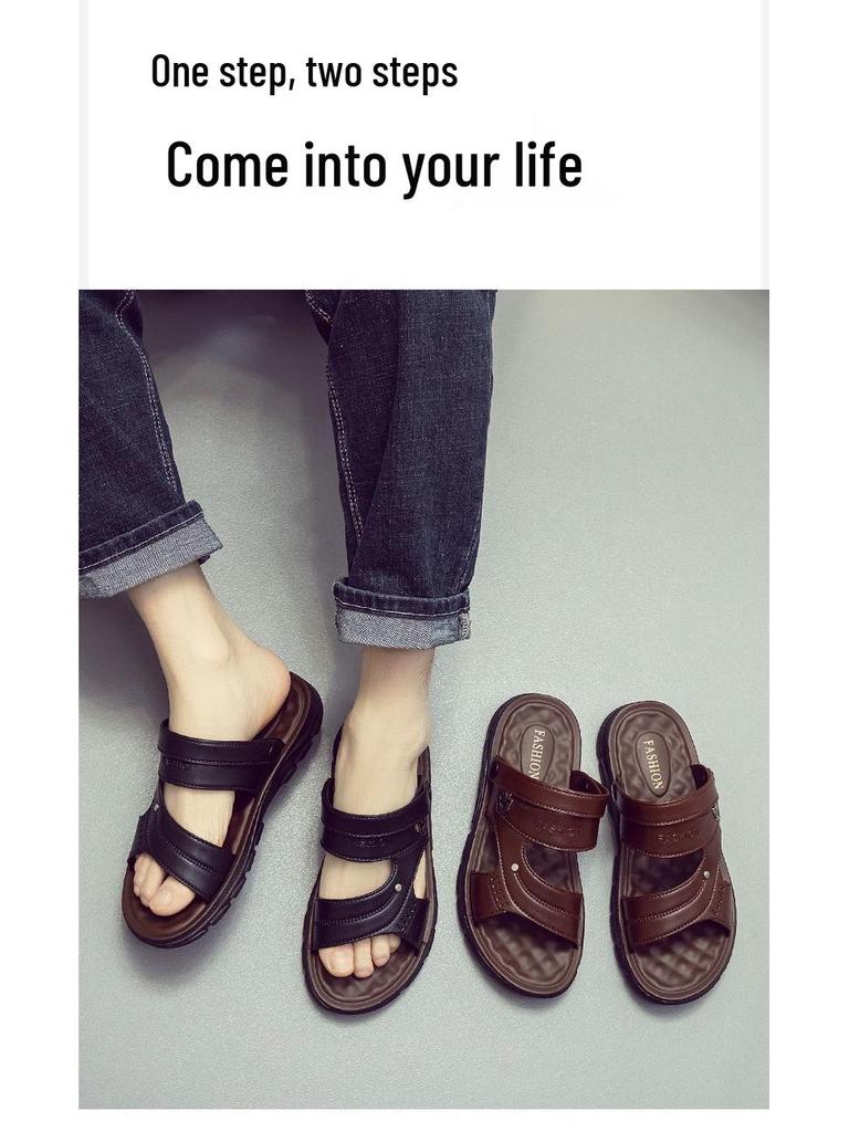 Men's 2025 Summer Waterproof Non-Slip Beach Sandals & Slippers