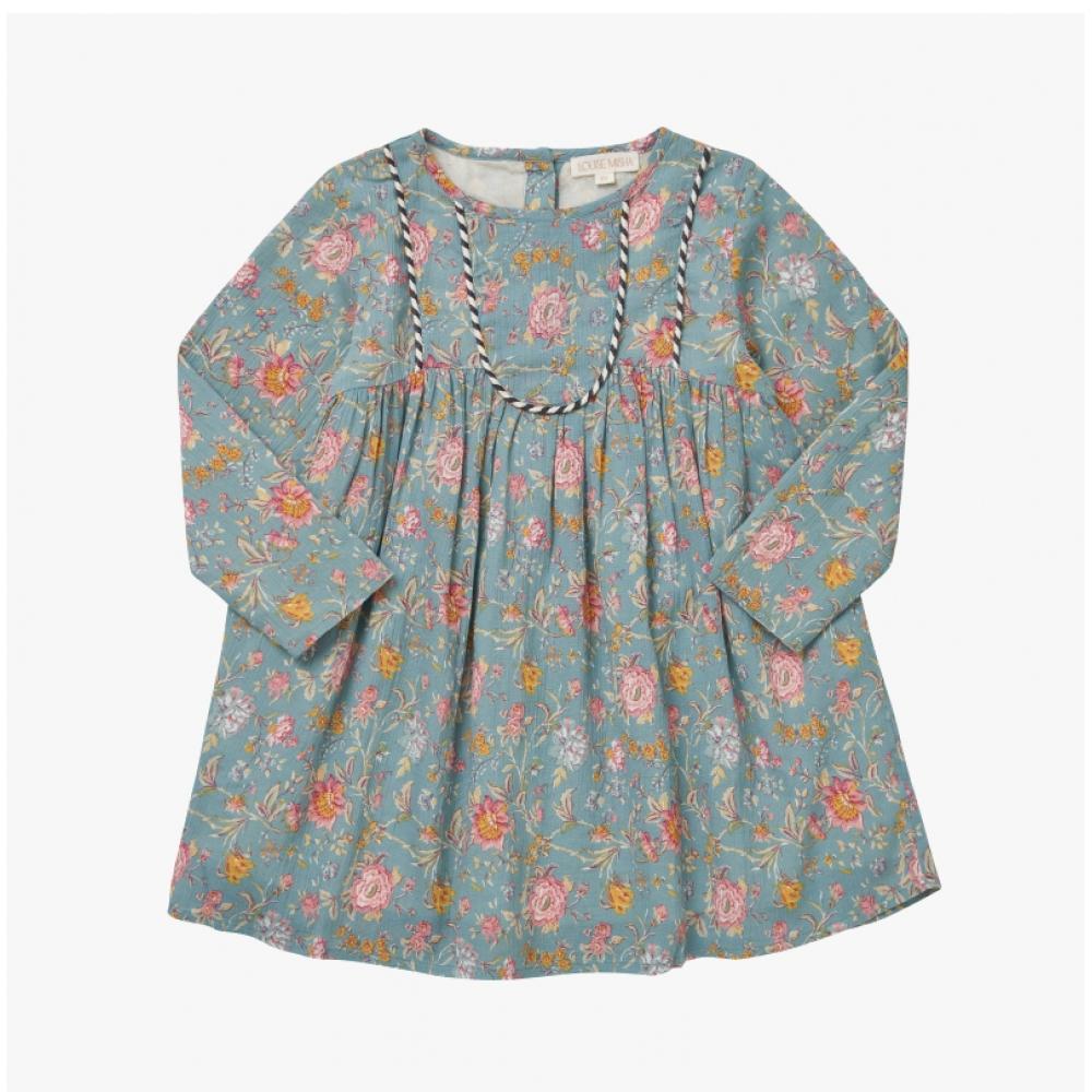 Louis Misha Gri W23 S0141  Roulotta  Rolotta Floral Kids Dress