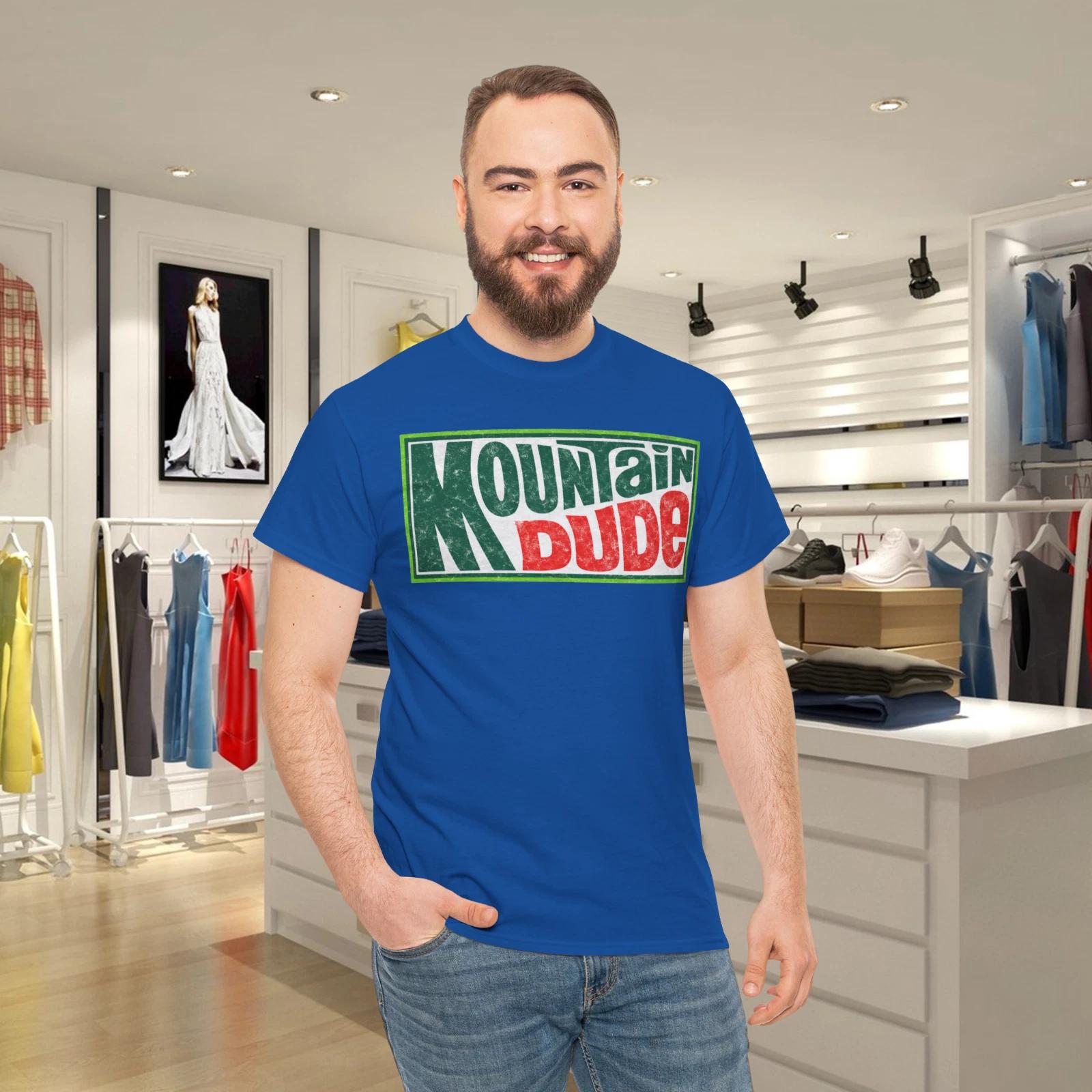 

Mountain Dude Funny T-Shirt XL
