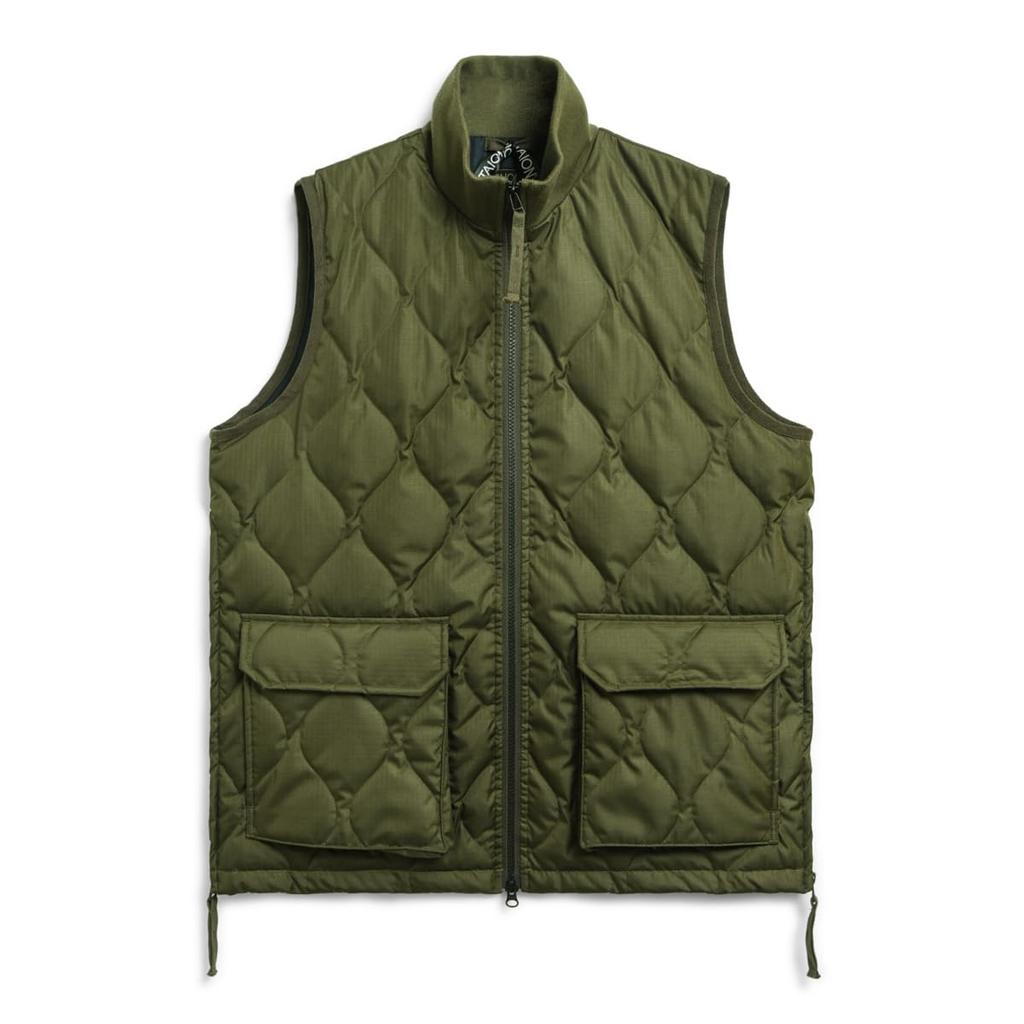 Taion Unisex Military High Neck Zip Down Vest 012ZML-1