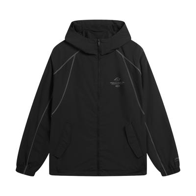 Li Ning Sports Lifestyle Series Hooded Logo Windbreaker Men Outerwear AFDW779-1