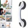 Nail-free suction cup handrail suction wall glass door handle bathtub shower handle handrail disabled elderly safety handle