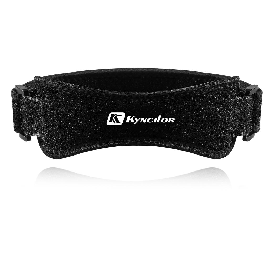 1Pc Patella Kneecap Band Adjustable Silica Gel Knee Tendon Strap Protector Knee Pad Running Sports Cycling Gym Knee Support Pads