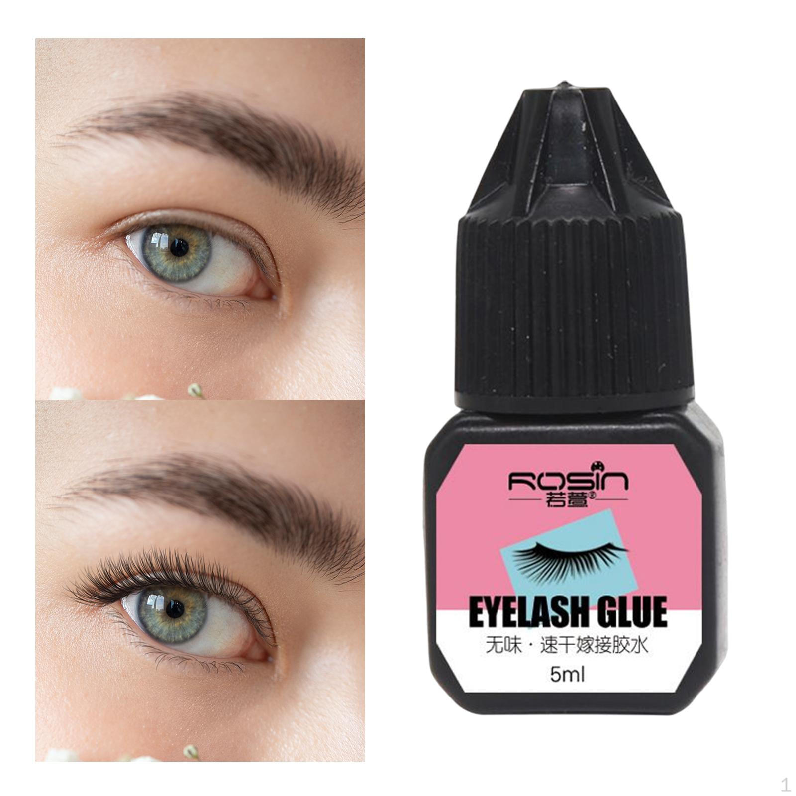 Eyelash Extension Glue, Low Fume 5 Weeks Retention, Maximum Bonding Power, Lash Glue