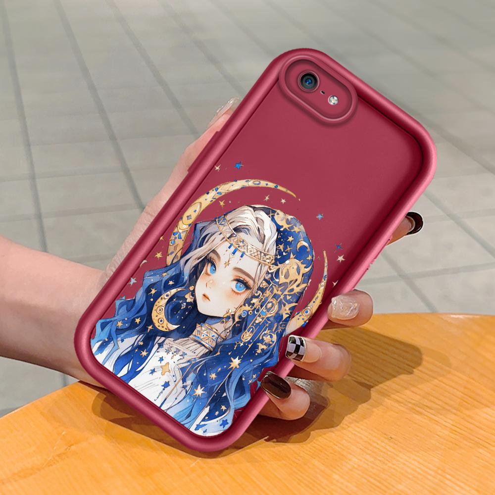 Weiches Silikon-Telefongehäuse mit quadratischem Leiterdruckmuster, vollständige Kameraabdeckung, stoßfeste Gummischutzhülle für iPhone Infinix Tecno OnePlus