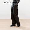 MO&Co. High-Waist Straight Leg Trousers