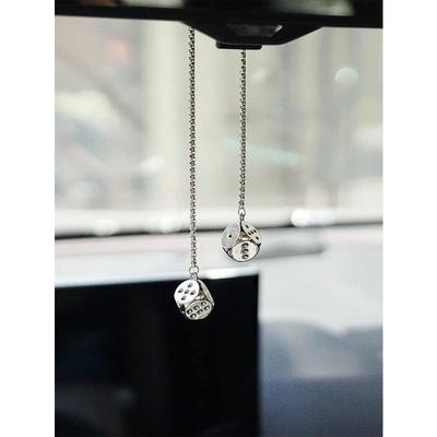 1 pezzo Accessori Auto Ciondolo Specchietto Retrovisore Auto Decorazione Interna Ciondolo Dado in Metallo