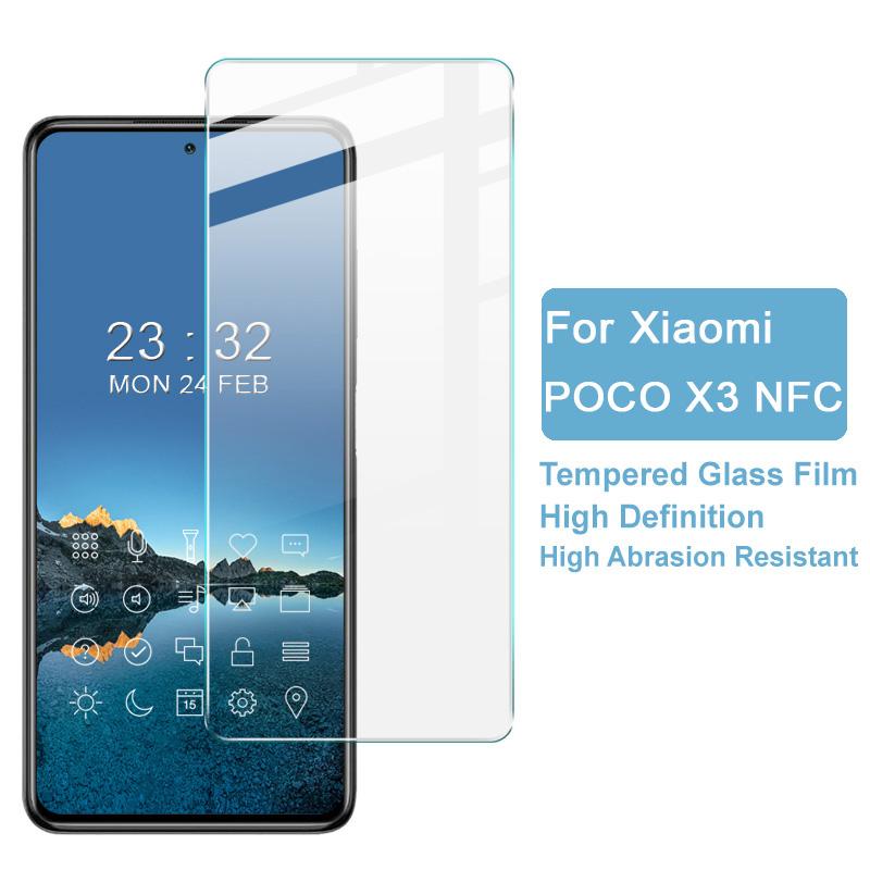 

Захисна плівка для екрана із загартованого скла IMAK серії H Ultra Clear, стійка до ударів, для Xiaomi Poco X3/X3 Pro/X3 NFC Type A