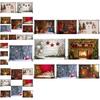 High-quality Christmas Photo Photography Props Background Cloth For Studio Xmas Shoots