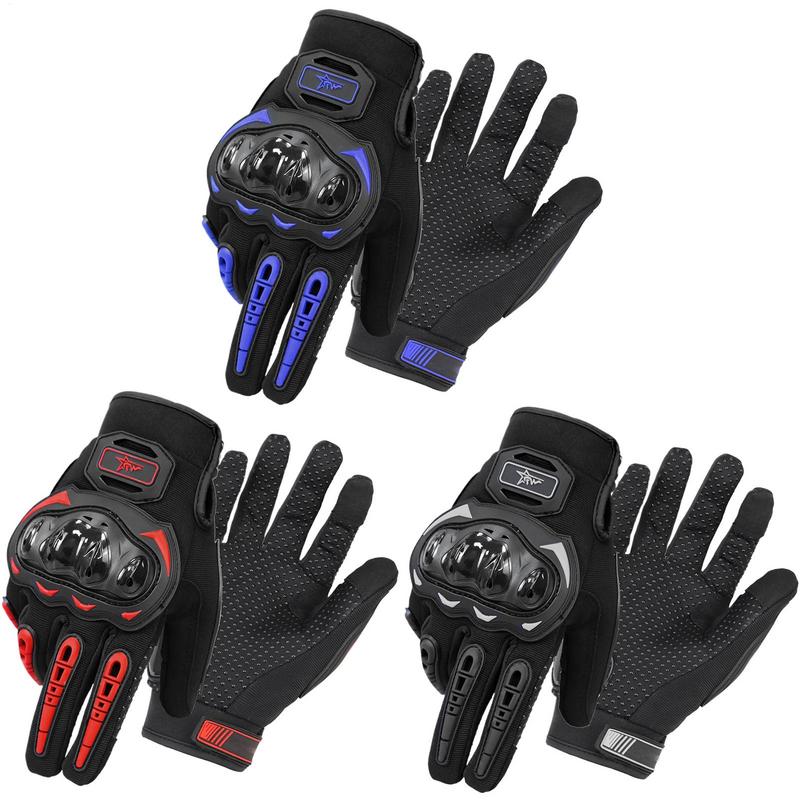 Hard Knuckle Motorcycle Gloves Women Breathable Motorbike Riding Gloves Anti-fall Touch Function Motocross Moto Biker Gloves