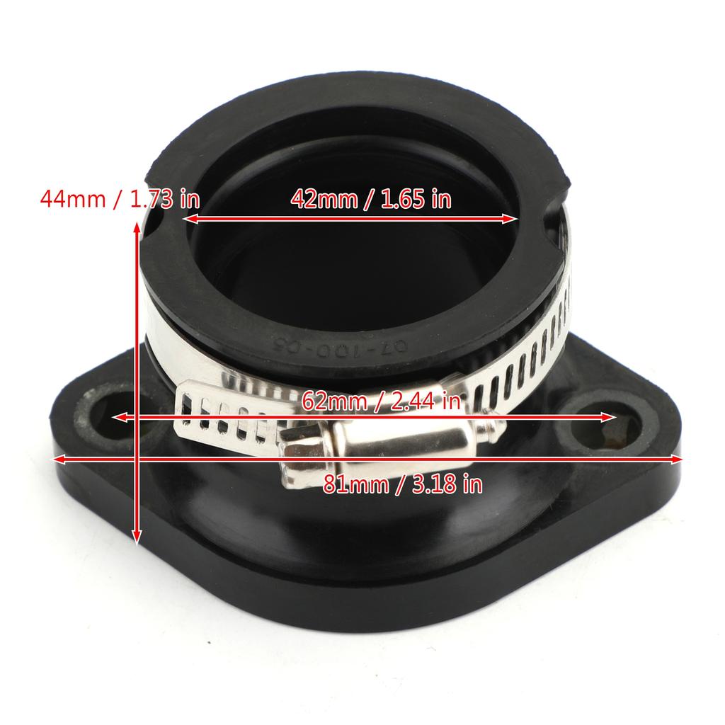 2x Intake Manifold Boot Flange for Polaris Indy 440 500 600 650 85-2000 3084325