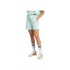 adidas Originals Loose Fit Mid Rise Three Quarter Casual Shorts Women Shorts Turquoise JD0819