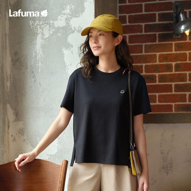 LAFUMA Women s Loose Fit Round Neck Short Sleeve T-Shirt LFTS6BS54 36
