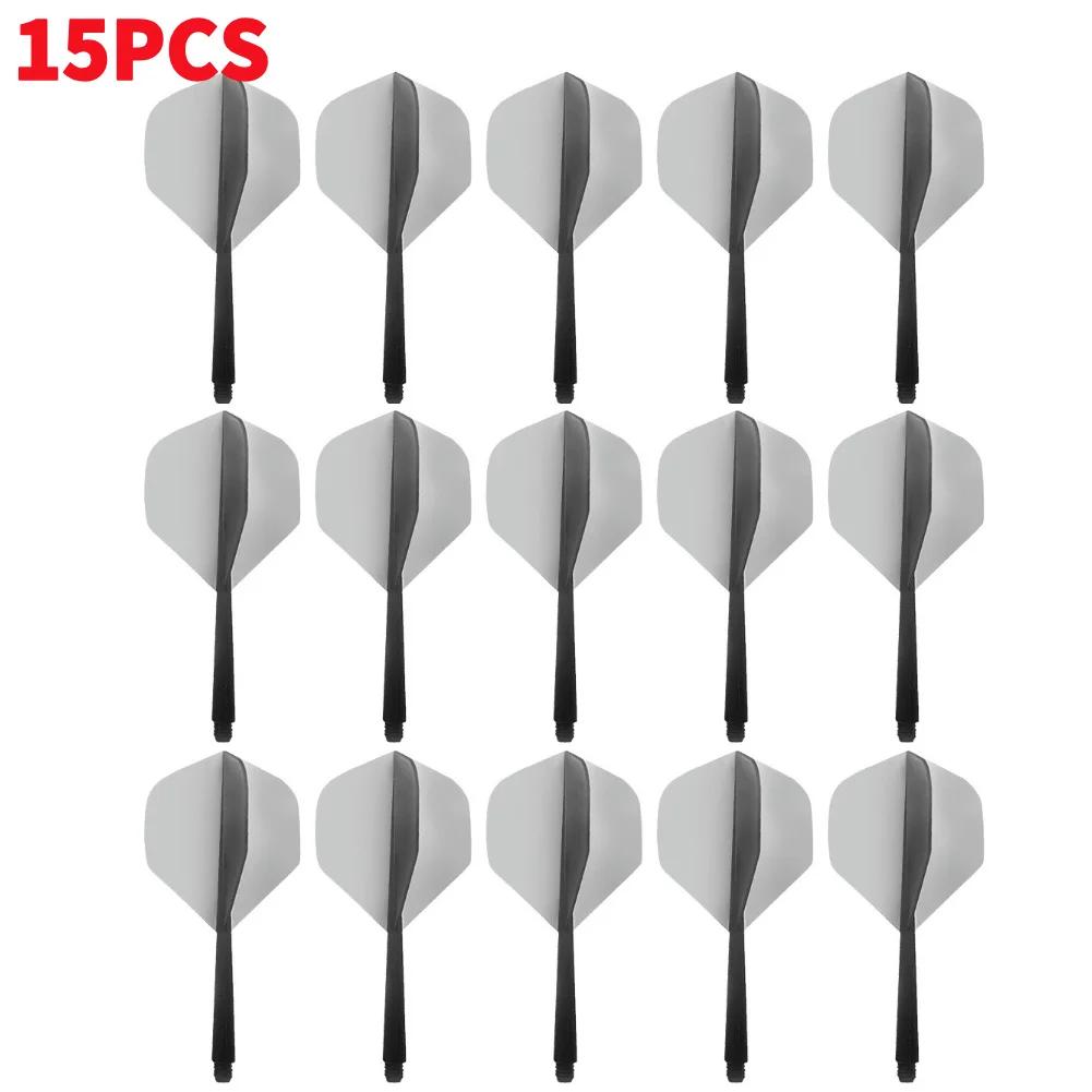 3-15Pcs Integrated Dart Flights and Shafts Anti-fall Professional Darts Plastic Integrated Dart Shaft and Flights Dart Accessory