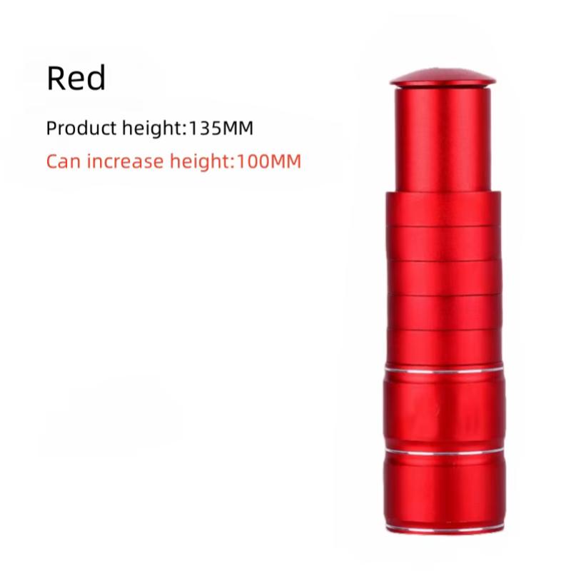 Aluminum Alloy Bike Fork Stem Riser Extender Extension Bicycle Cycling Bike Stem Head Up Raiser Handlebar Riser Adaptor