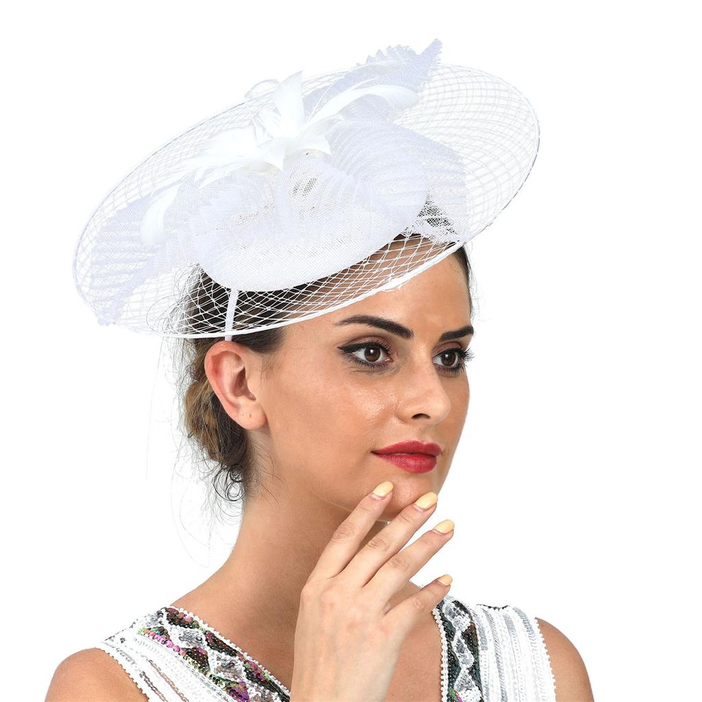 Women's Fashion Headbands Teas Party Headwear Romantics Handmade Headdress for Romantics Styling and Various Event