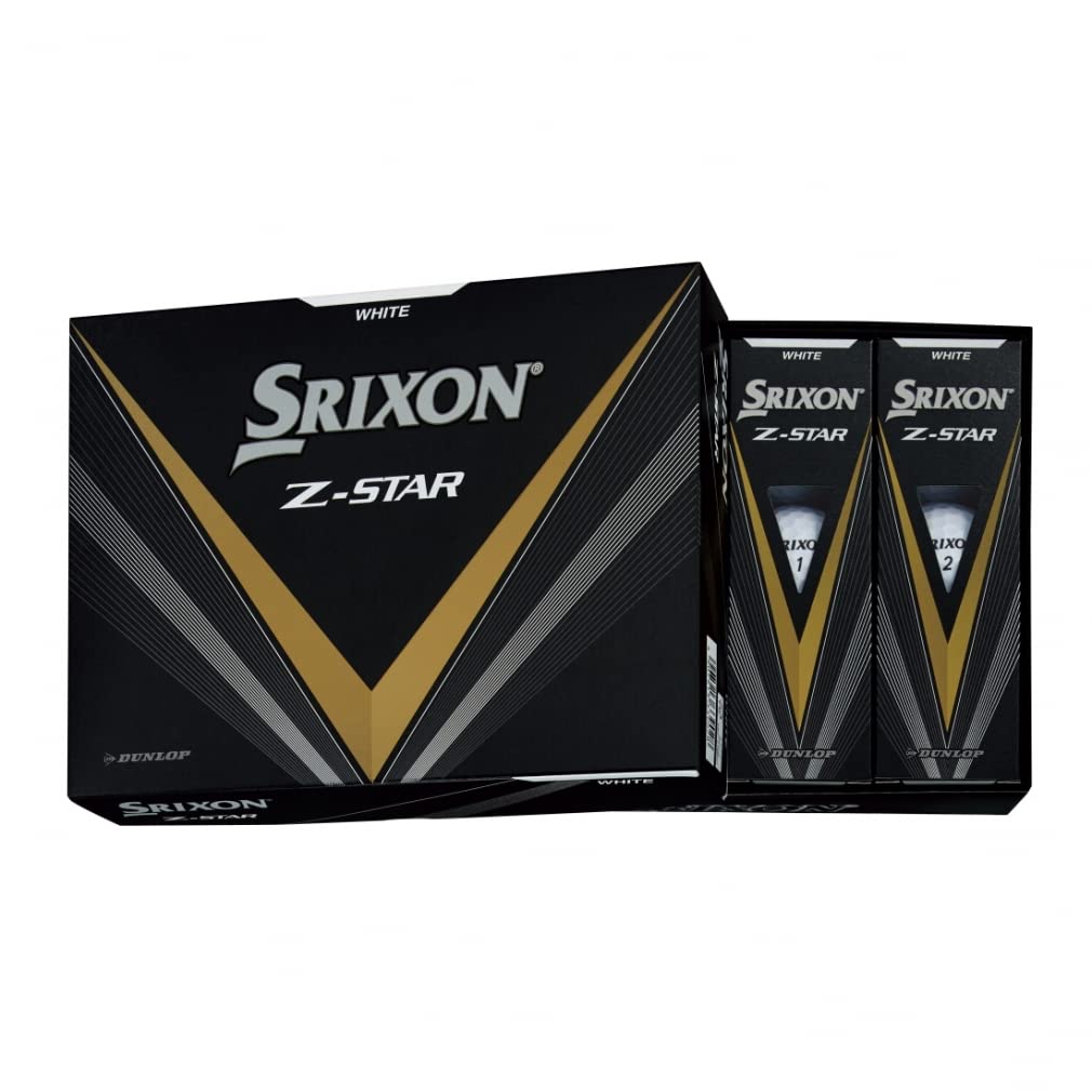 Sada golfových míčků SRIXON White 2 tucet Sada 24 čisticích prostěradel Z-STAR Original