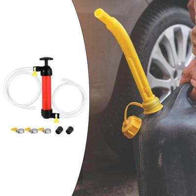 PVC Tube Oil Extractor Pump Self Priming Gas Siphon Hose Pump  Car Fuel Transfer