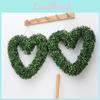 Simulation Odorata Aglatia Heart Shaped Flower Wreath Door Christmas Decoration