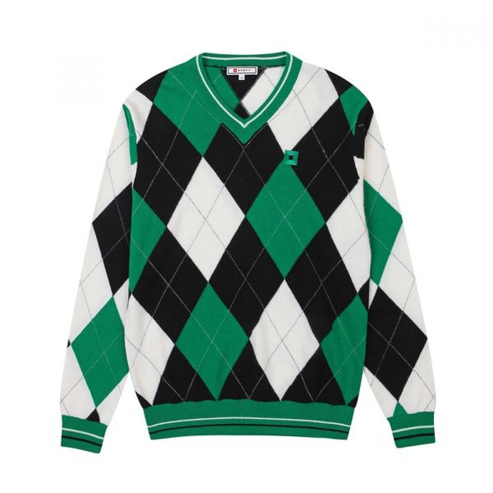 

Onoff Men S Argyle caShmere Sweater Of2402gb 54