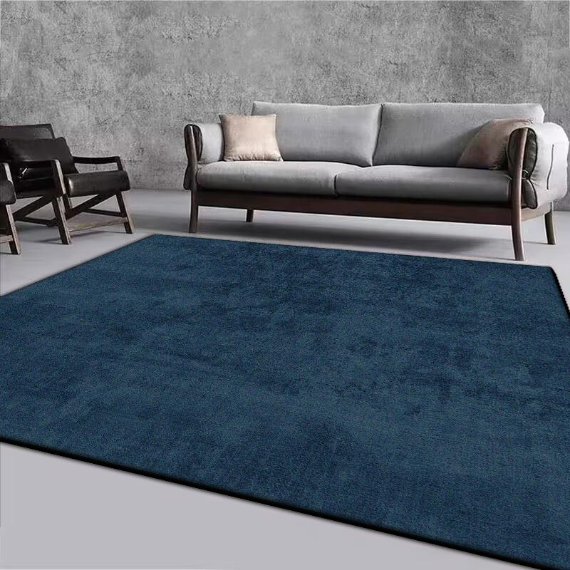 Modern Gray Living Room Decoration Carpet Large Area Soft Lounge Rug Nordic Simple Rugs for Bedroom Washable Anti-slip Floor Mat