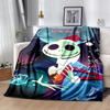 Custom 1pc Christmas Nightmare Before Blanket, Soft And Comfortable Blanket, Casual Warm, Camping Travel Blanket, Birthday Gift Q91097