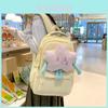 Cute Cartoon Star Canvas Backpack For Middle High School Students Unisex Casual Bookbag
