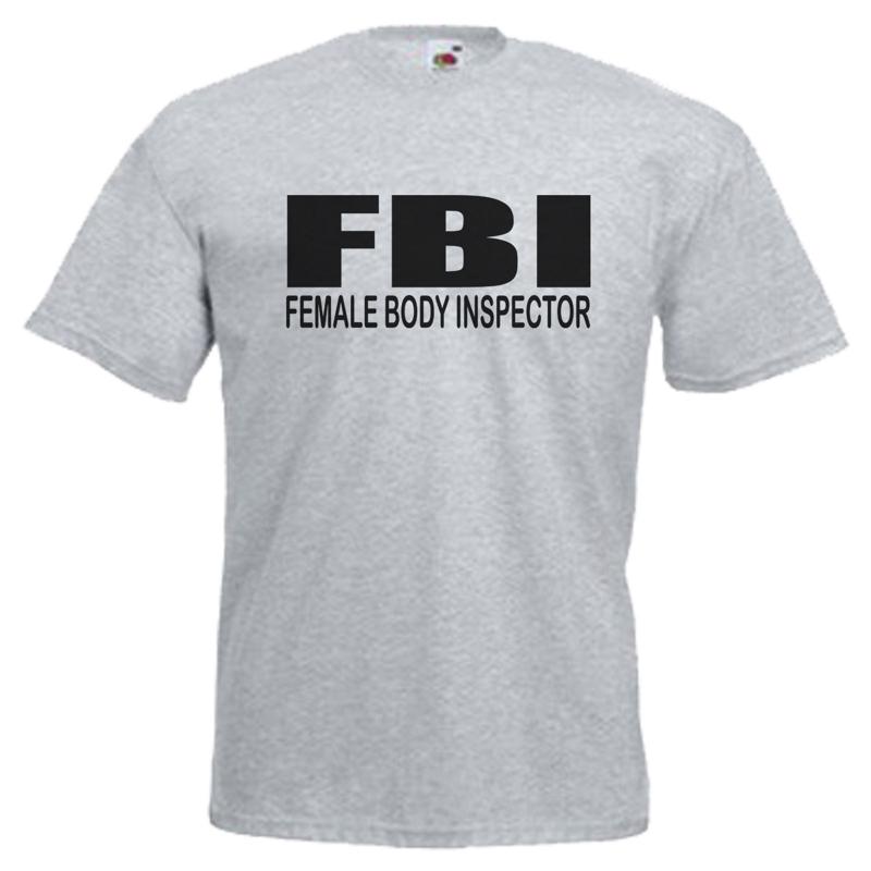 Fbi Weiblicher Körperinspektor Erwachsene Unisex T-Shirt 12 Farben Größe S 3XL