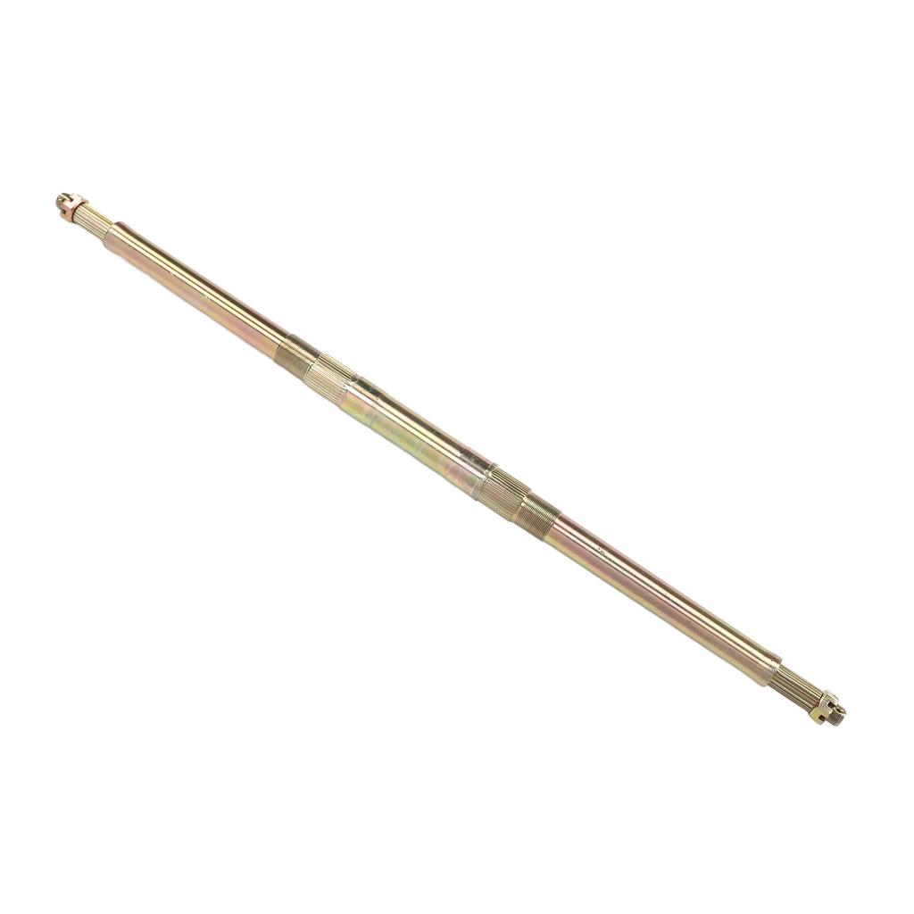 930mm Go Kart Rear Axle 23T 28T Steel Alloy Galvanizing High Hardness Rear Live Axle for Go Kart Quad Drift Trike