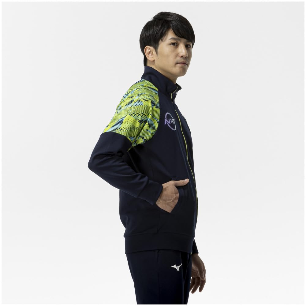 Trainingskleidung und Kleidergröße M Aufwärmjacke, schweißableitend, schnelltrocknend, Sportbekleidung, 32JCC210, unisex, marineblau,