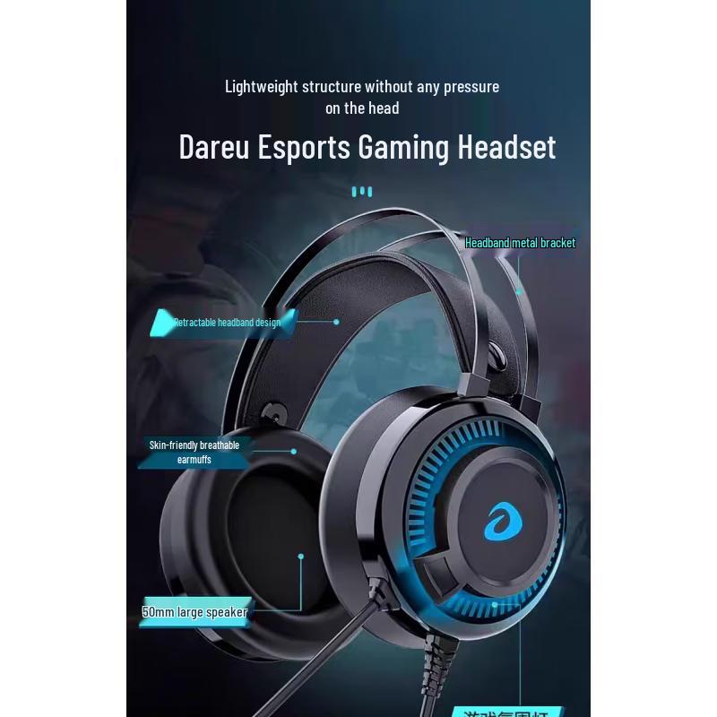 Dareu LH713 USB 7.1 Gaming Headset