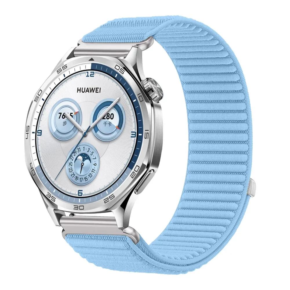 20 mm und 22 mm breites Uhrenarmband für Samsung Galaxy Watch 7/FE/5/Pro/6/4/Classic, sportliches Nylon-Schlaufenarmband, Huawei Watch GT/5/4/3 Pro 2