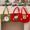 Cute Santa Claus Snowman Candy Gift Bags Cookie Packaging Bags Party Handbag Merry Christmas Storage Package