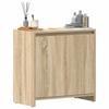 Bathroom Cabinet Sonoma Oak Finish 60 x 33 x 61 cm Particleboard