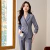 Women's Professional Double-Breasted Suit Set