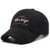 Teddy Plush Warm Baseball Cap Fashionable Versatile Duckbill Hat