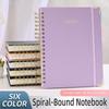 A5 Spiral Lined Notebook Planner - Daily Journal with Custom Logo