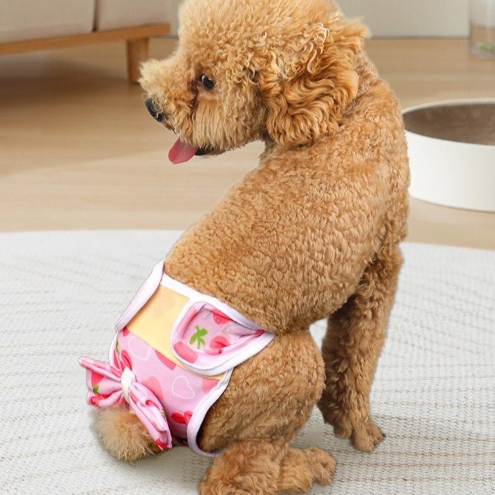 Adjustable Pet Physiological Pants Washable Pet Protective Pants Dog Diaper Menstrual Period