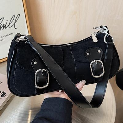 Autumn New Retro Underarm Bag Women's Bag Fashionable High-value Crescent Bag Shoulder Bag Bag for Women