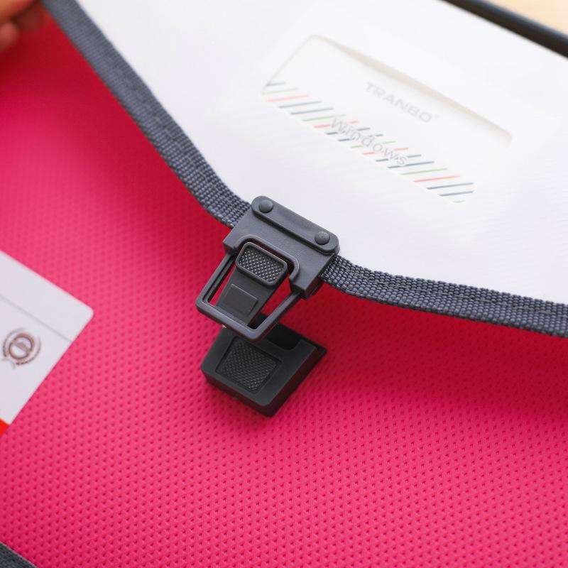 13-Pocket Accordion File Bag: Student Test Papers, Office Documents, Multi-Layer Large Capacity Storage