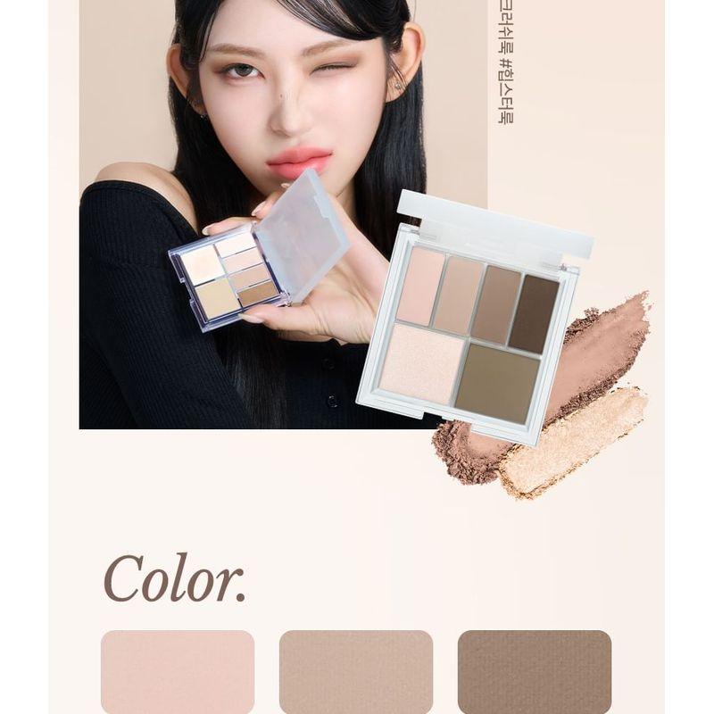 CHOSUNGAH BEAUTY - 16 BRAND My Magazine Palette - 6 Types