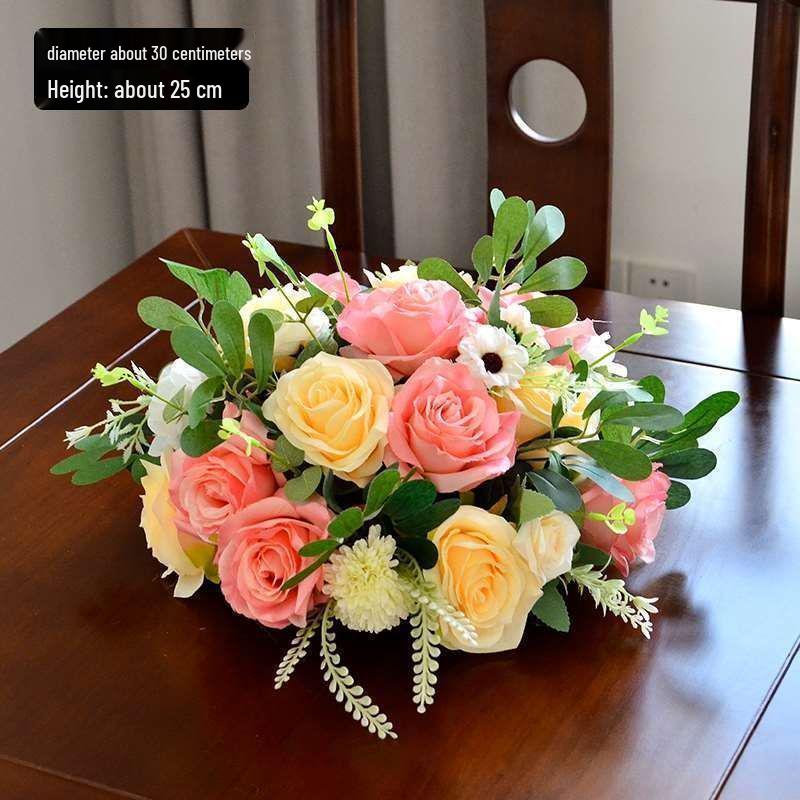 Japanese-Style Floral Art Table Decoration for Weddings and Events