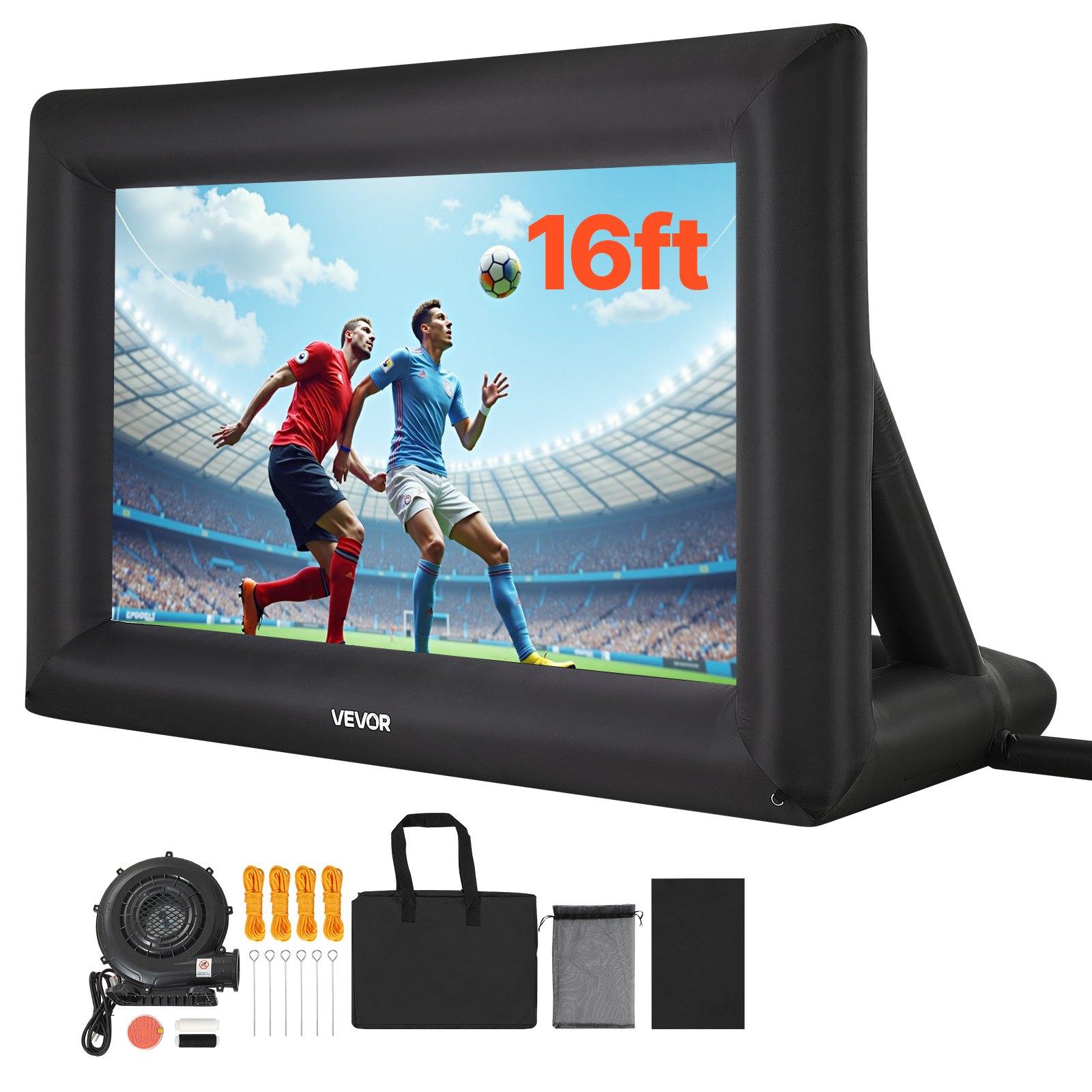VEVOR 16 ft Inflatable Movie Screen