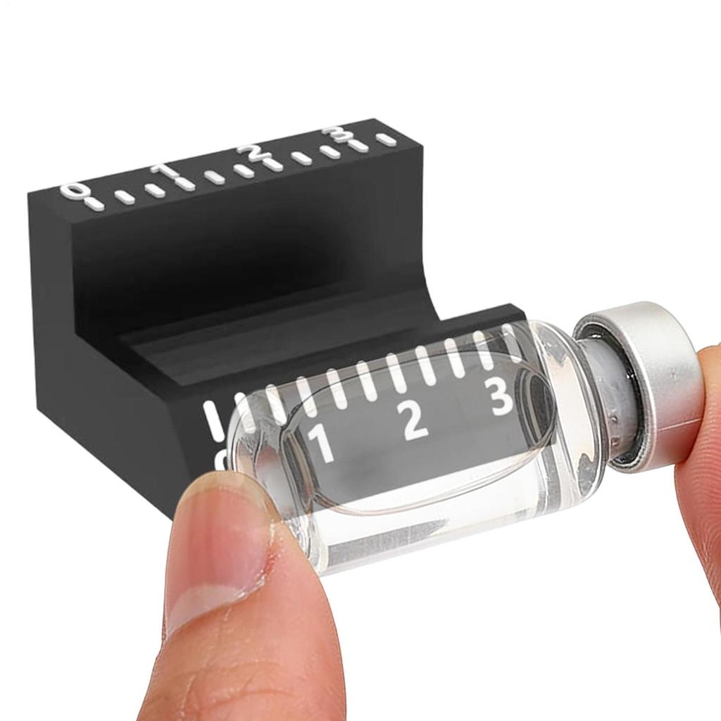 Vial Label Applicator Easy Alignment Time-Saving Sticker Alignment Tool Precise Application Reusable Labeling Tools