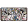 Europa Stadt 15x30CM Schild Metallschild Vintage Plakette Blechschild Wanddeko Für Bar Land Irland/Paris/Prag Poster