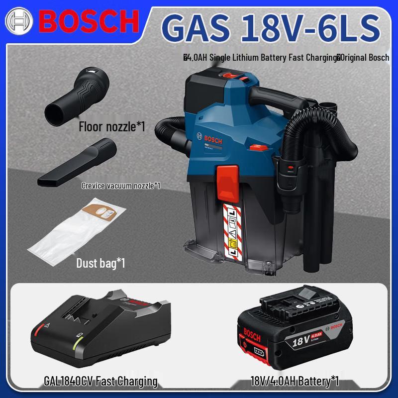 

Bosch 18V Cordless Wet/Dry Vacuum Cleaner CN plug (adapter included)