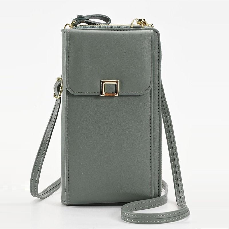 

Women Fashion Shoulder Bags Artificial Leather Phone Bag Casual Crossbody Bag Card Holder Purse GZW 18*11*5cm